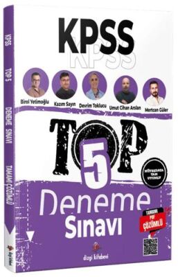 2026 KPSS TOP 5 Tamamı PDF Çözümlü Fasiküller Halinde 5 Deneme Sınavı - 1