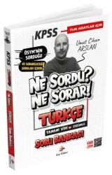 2026 KPSS Tüm Adaylar İçin Türkçe Ne Sordu Ne Sorar Tamamı Video Çözümlü Soru Bankası - Dizgi Kitap