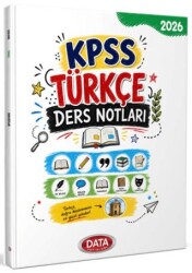 2026 KPSS Türkçe Ders Notları - Data Yayınları