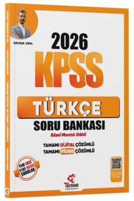 2026 KPSS Türkçe Soru Bankası Çözümlü - 1