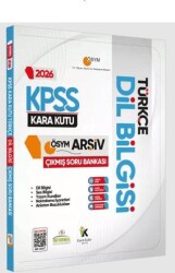 2026 KPSS Türkçenin Kara Kutusu Dil Bilgisi ÖSYM Çıkmış Soru Bankası Konu Özetli Dijital Çözümlü - Karakutu Yayın