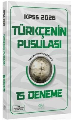 2026 KPSS Türkçenin Pusulası 15 Deneme Çözümlü - 1