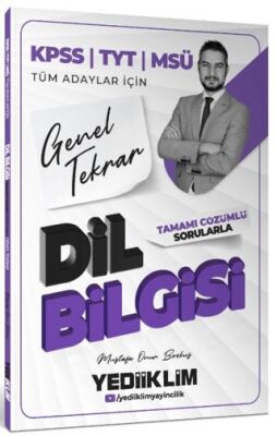 2026 KPSS TYT MSÜ Tüm Adaylar İçin Dil Bilgisi Tamamı Çözümlü Sorularla Genel Tekrar - 1