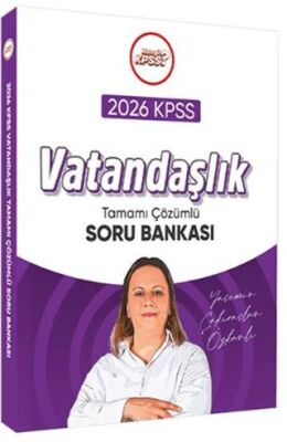 2026 KPSS Vatandaşlık Çözümlü Soru Bankası - 1
