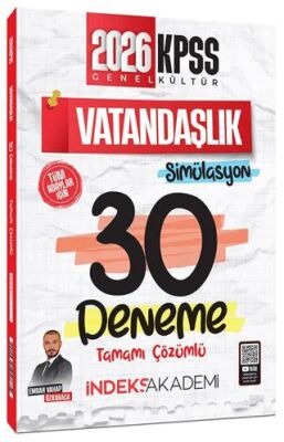 2026 KPSS Vatandaşlık Simülasyon 30 Deneme Çözümlü - 1