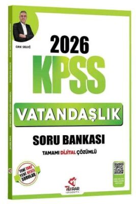 2026 KPSS Vatandaşlık Soru Bankası Çözümlü - 1
