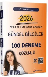 2026 KPSS ve Tüm Kurum Sınavları Güncel Bilgiler Tamamı PDF Çözümlü 100 Deneme Sınavı - Dizgi Kitap
