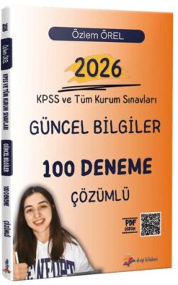 2026 KPSS ve Tüm Kurum Sınavları Güncel Bilgiler Tamamı PDF Çözümlü 100 Deneme Sınavı - 1
