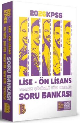 2026 Lise Ön Lisans Tamamı Çözümlü Tüm Dersler Soru Bankası - 1