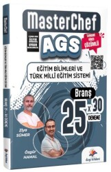 2026 MasterChef MEB AGS Eğitim Bilimleri ve Türk Milli Eğitim Sistemi Tamamı Video Çözümlü 25 Branş - Dizgi Kitap