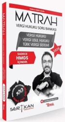 2026 MATRAH HMGS Vergi Hukuku, Vergi Usul Hukuku, Türk Vergi Sistemi Soru Bankası - Temsil Kitap