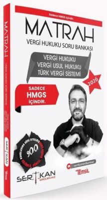 2026 MATRAH HMGS Vergi Hukuku, Vergi Usul Hukuku, Türk Vergi Sistemi Soru Bankası - 1