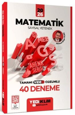 2026 MEB AGS Ahenk Serisi Matematik Sayısal Yetenek Tamamı Video Çözümlü 40 Deneme - 1