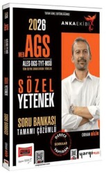 2026 MEB-AGS ALES DGS TYT MSÜ Sözel Yetenek Tamamı Çözümlü Soru Bankası - Yargı Yayınevi