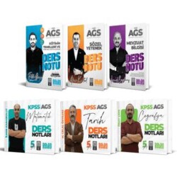 2026 MEB AGS Ders Notları 6 Kitap - Retro Yayıncılık