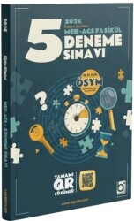 2026 MEB AGS Eğitim Bilimleri Fasikül 5 Deneme - Bigelio Yayıncılık