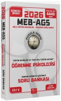 2026 MEB-AGS Eğitim Bilimleri Öğrenme Psikolojisi Soru Bankası Çözümlü - 1