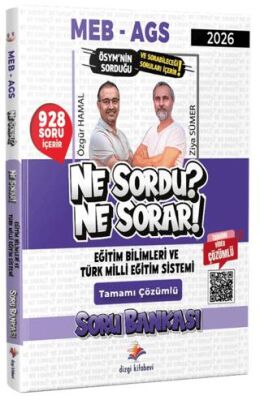 2026 MEB AGS Eğitim Bilimleri ve Türk Milli Eğitim Sistemi Ne Sordu Ne Sorar Tamamı Video Çözümlü So - 1