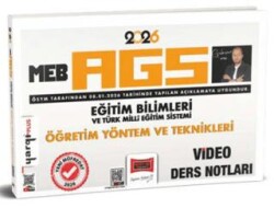 2026 MEB-AGS Eğitim Bilimleri ve Türk Milli Eğitim Sistemi Öğretim Yöntem ve Teknikleri Video Ders N - Yargı Yayınevi
