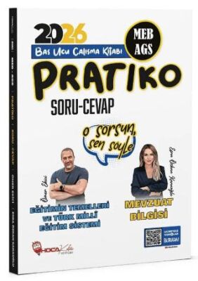 2026 MEB-AGS Eğitimin Temelleri ve Türk Millî Eğitim Sistemi, Mevzuat Bilgisi Pratiko Soru Cevap Çal - 1