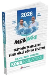 2026 MEB AGS Eğitimin Temelleri ve Türk Milli Eğitim Sistemi Çıkmış Soru Analizli Konu Anlatımı - Dizgi Kitap