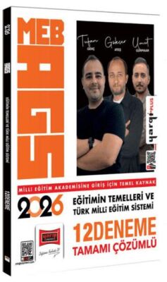 2026 MEB-AGS Eğitimin Temelleri ve Türk Milli Eğitim Sistemi Tamamı Çözümlü 12 Deneme - 1