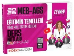2026 MEB-AGS Eğitimin Temelleri ve Türk Milli Eğitim Sistemi Video Ders Notları - İndeks Akademi Yayıncılık