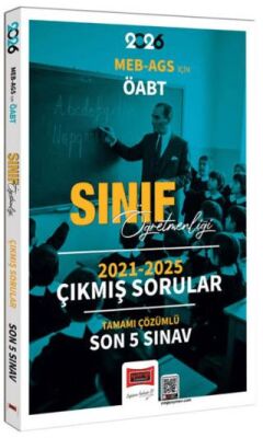 2026 MEB - AGS İçin ÖABT Sınıf Öğretmenliği 2021-2025 Tamamı Çözümlü Son 5 Sınav Çıkmış Sorular - 1