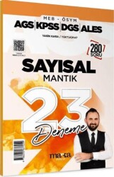 2026 MEB AGS KPSS DGS ALES Sayısal Mantık 23 Deneme Tamamı Video Çözümlü - Marka Yayınları