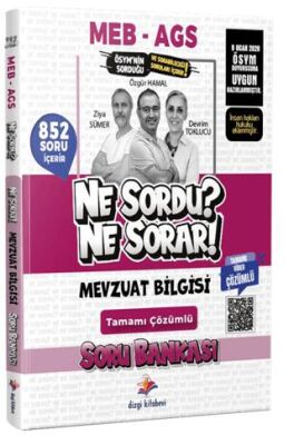 2026 MEB AGS Mevzuat Bilgisi Ne Sordu Ne Sorar Tamamı Video Çözümlü Soru Bankası - 1