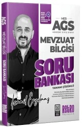 2026 MEB-AGS Mevzuat Bilgisi Soru Bankası Çözümlü - Retro Yayıncılık