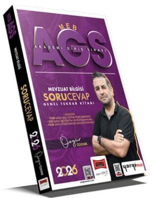 2026 MEB-AGS Mevzuat Bilgisi Soru-Cevap Genel Tekrar Kitabı - 1
