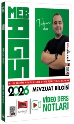 2026 MEB-AGS Mevzuat Bilgisi Video Ders Notları - Yargı Yayınevi