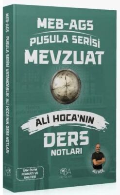 2026 MEB-AGS Mevzuat Ders Notları Pusula Serisi - 1