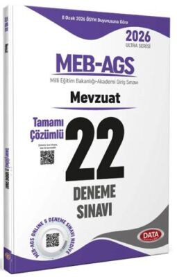 2026 MEB-AGS Mevzuat Tamamı Çözümlü 22 Deneme Sınavı - 1