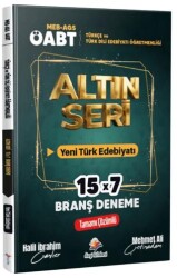 2026 Meb AGS ÖABT Altın Seri Türkçe Öğretmenliği - Türk Dili ve Edebiyatı Öğretmenliği Yeni Türk Ede - Dizgi Kitap