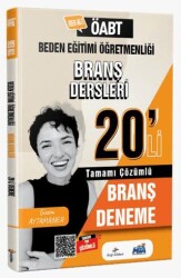 2026 MEB AGS ÖABT Beden Eğitimi Branş Dersleri Tamamı PDF Çözümlü 20`li Branş Deneme - Dizgi Kitap