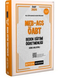 2026 MEB AGS ÖABT Beden Eğitimi Öğretmenliği Konu Anlatımlı - Pegem Akademi Yayıncılık