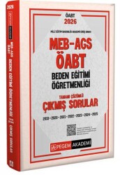 2026 MEB AGS ÖABT Beden Eğitimi Öğretmenliği Tamamı Çözümlü Çıkmış Sorular - Pegem Akademi Yayıncılık