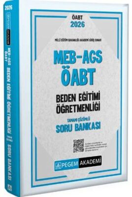 2026 MEB AGS ÖABT Beden Eğitimi Öğretmenliği Tamamı Çözümlü Soru Bankası - 1