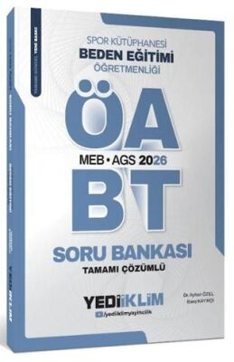 2026 MEB AGS ÖABT Beden Eğitimi Öğretmenliği Tamamı Çözümlü Soru Bankası - 1