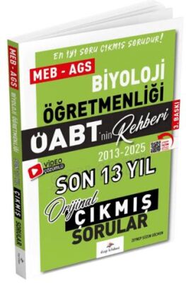 2026 MEB AGS ÖABT Biyoloji ÖABT`nin Rehberi Konularına Göre Tasnif Edilmiş Son 13 Yıl Orijinal Video - 1