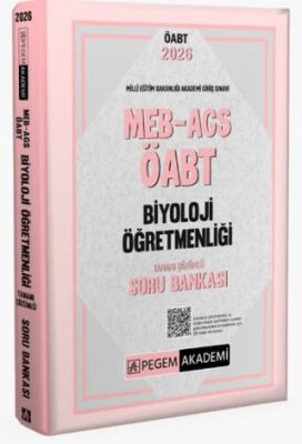 2026 MEB AGS ÖABT Biyoloji Öğretmenliği Tamamı Çözümlü Soru Bankası - 1