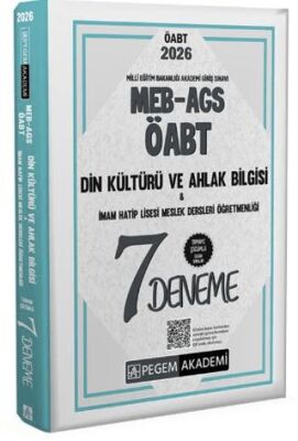 2026 MEB AGS ÖABT Din Kültürü Ve Ahlak Bilgisi İmam Hatip Lisesi Meslek Dersleri Öğretmenliği Tamamı - 1