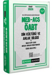 2026 MEB AGS ÖABT Din Kültürü ve Ahlak Bilgisi-İmam Hatip Lisesi Meslek Lisesi Öğretmenliği Konu Anl - Pegem Akademi Yayıncılık