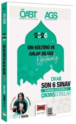 2026 MEB-AGS ÖABT Din Kültürü ve Ahlak Bilgisi Öğretmenliği Son 6 Sınav Çıkmış Sorular - Yargı Yayınevi