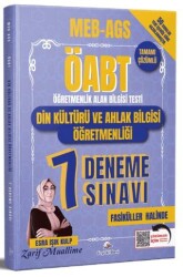 2026 MEB AGS ÖABT Din Kültürü ve Ahlak Bilgisi Öğretmenliği Tamamı PDF Çözümlü 7 Deneme Sınavı - Dizgi Kitap