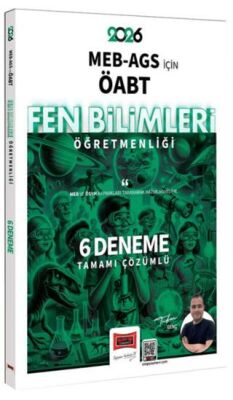 2026 MEB-AGS ÖABT Fen Bilimleri Öğretmenliği 2020-2025 Tamamı Çözümlü 6 Deneme - 1