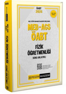 2026 MEB-AGS ÖABT Fizik Öğretmenliği Konu Anlatımlı - 1