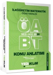 2026 MEB AGS ÖABT İlköğretim Matematik Öğretmenliği Konu Anlatımı - Yediiklim Yayınları